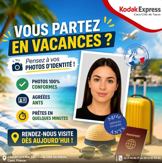 Photos d’identité avant le départ
