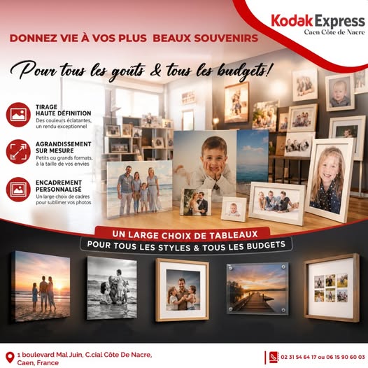 Réalisation de photos d'identité chez Kodak Express